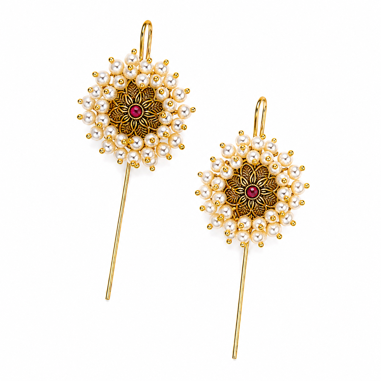 Rajsi Pearl Bloom Earrings