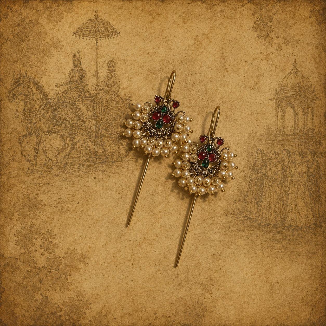 Morvina Pearl Earrings