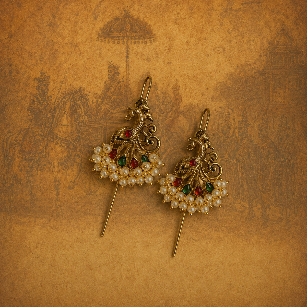 Mayurika Earrings