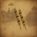 Rang Mahal Linear Earrings