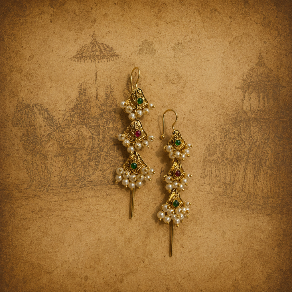 Meher Noor earrings