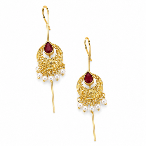 Chaandrekha Earrings