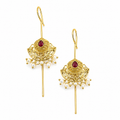 The Rajvanshi Veil Earrings